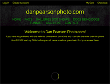 Tablet Screenshot of danpearsonphoto.com